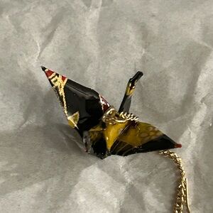 Origami Crane Single Hook Earring